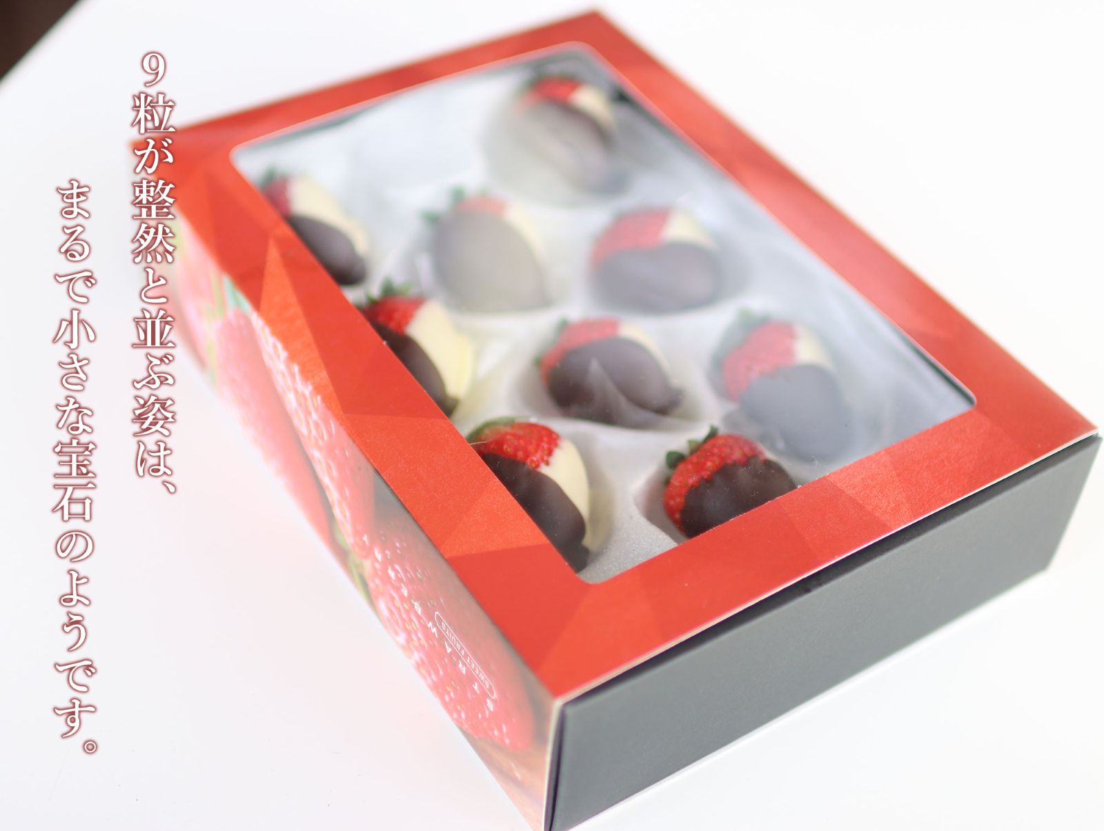 いちごチョコレート二層仕立て